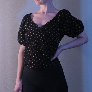 Women’s Madewell Lane Polka Dots Shirt